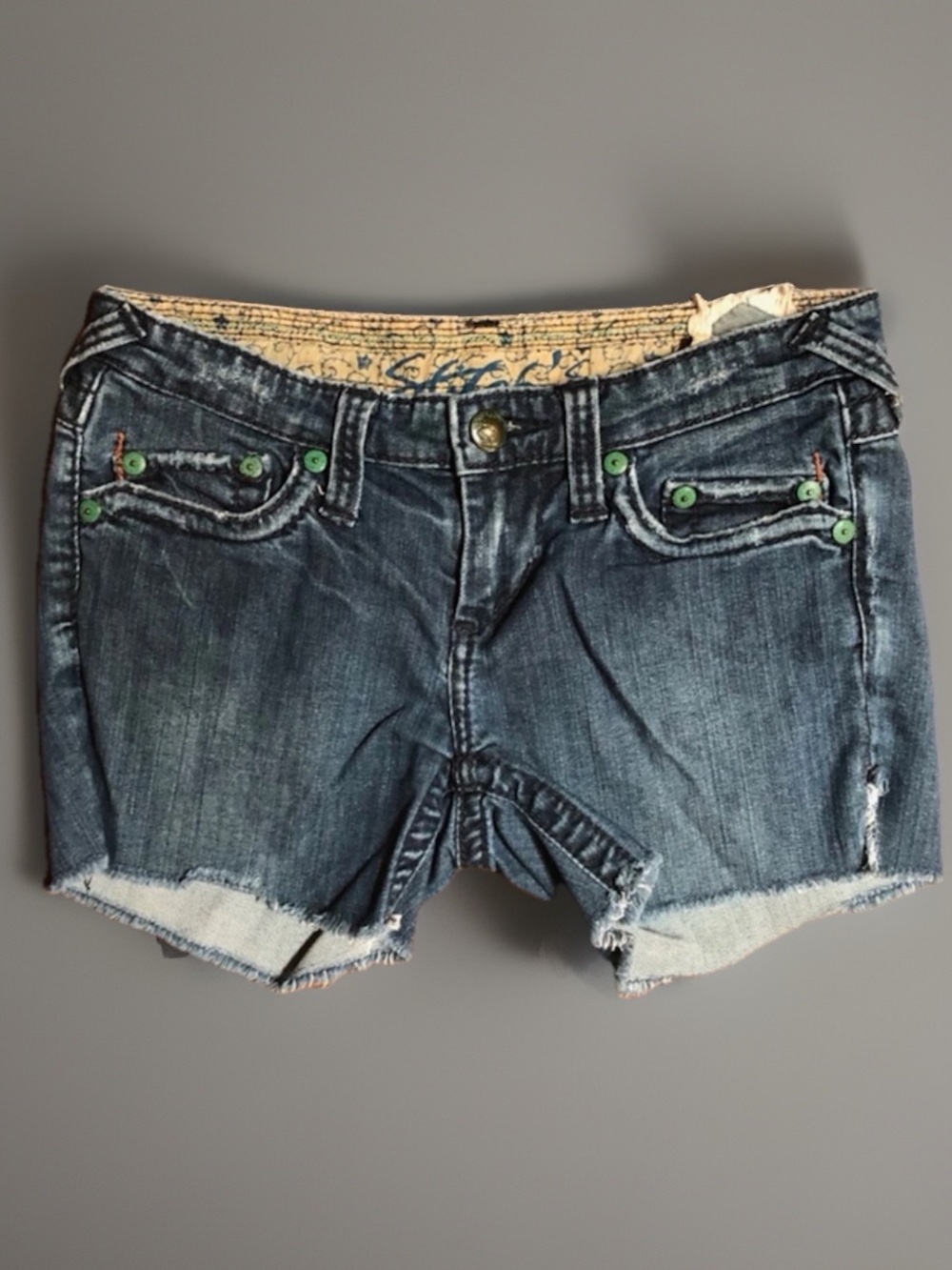 Stitch's Totem Tailored Denim Jean Shorts